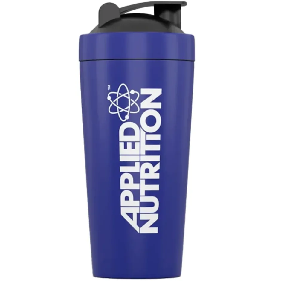 Applied Nutrition Stainless Steel Shaker Blue 750ml