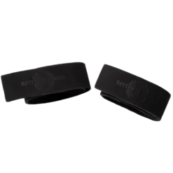 Better Bodies Leather Lifting Straps Black