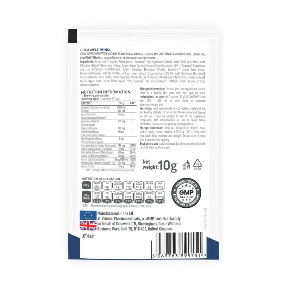 Creawell Mind (Creavitalis) 15X10g