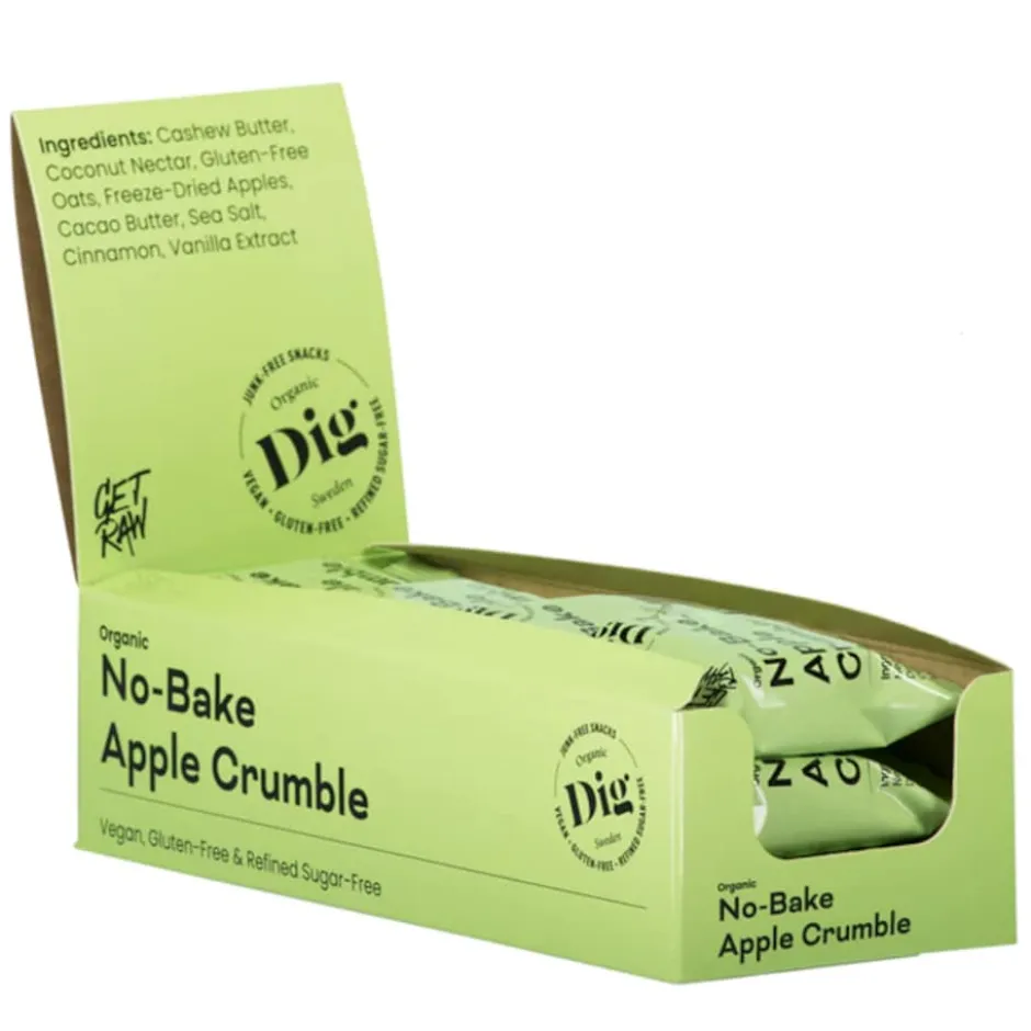DIG No-Bake Apple Crumble 12x35g