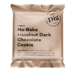 DIG No-Bake Hazelnut Dark Chocolate Cookie 30g
