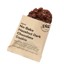 DIG No-Bake Hazelnut Dark Chocolate Cookie 12x30g