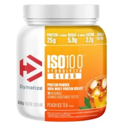 Dymatize Iso 100 Clear Peach Ice Tea 512g