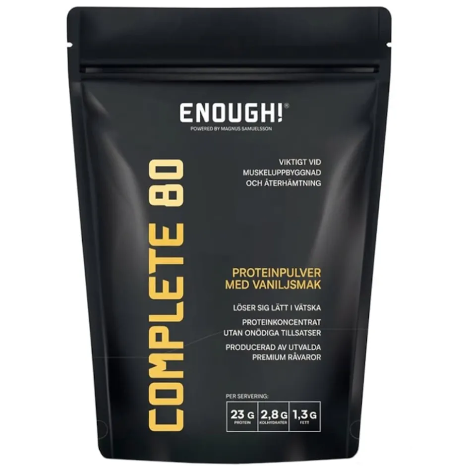 Enough Complete 80 Vanilj 1kg