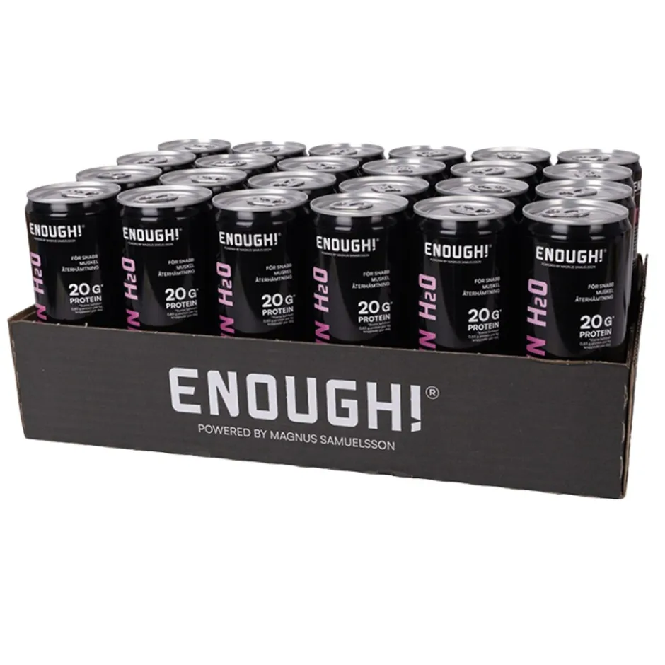 Enough Proteinvatten Skogsbär 24x330ml