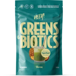 Heey! Greens & Biotics Superfood + Probiotics Tropical 300g