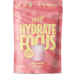 Heey! Hydrate & Focus Raspberry Lemonade 240g