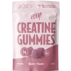 Heey! Kreatin Gummies Körsbär 90st