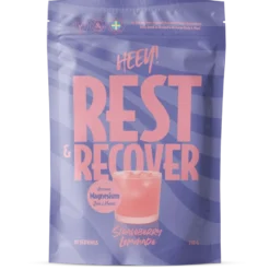 Heey! Rest & Recover Magnesium Strawberry Lemonade 210g