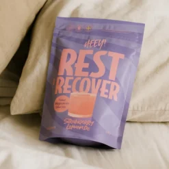 Heey! Rest & Recover Magnesium Strawberry Lemonade 210g
