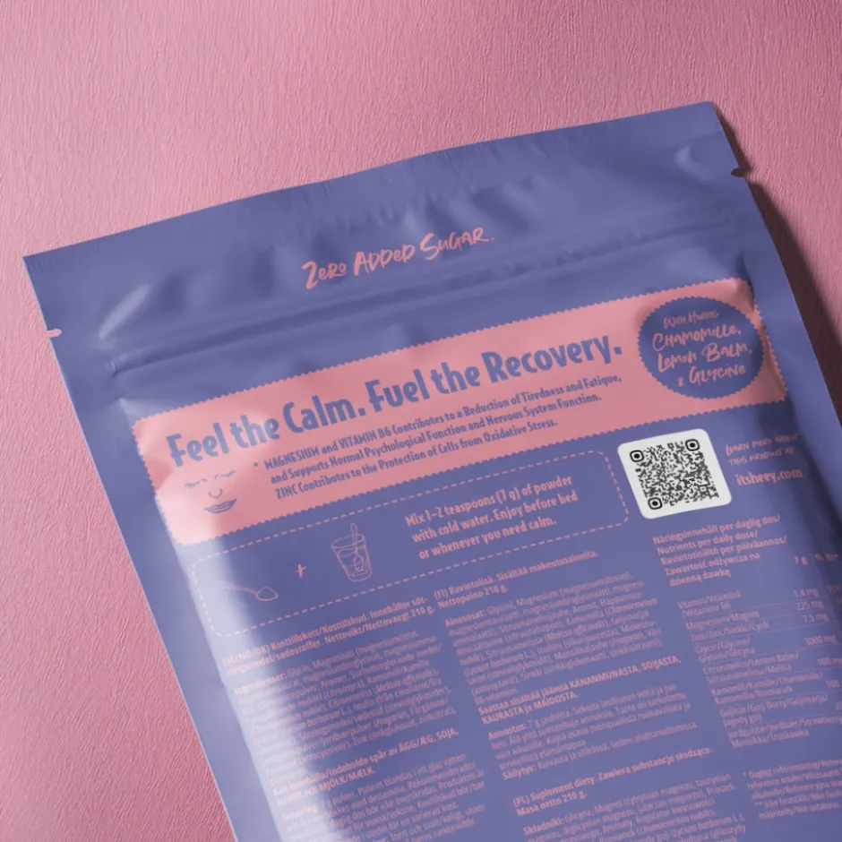 Heey! Rest & Recover Magnesium Strawberry Lemonade 210g