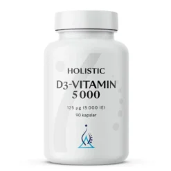 Holistic D3-vitamin 5000 90 Kapslar