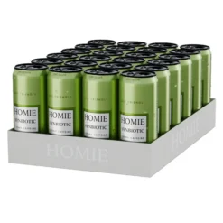 Homie Wake Up Synbiotic Apple Elderflower 24x330ml