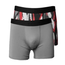 ICANIWILL Sport Boxer Grey/Red 2-pack