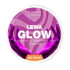 LEWA GLOW Strawberry & Vanilla Nikotinfritt snus 10-pack