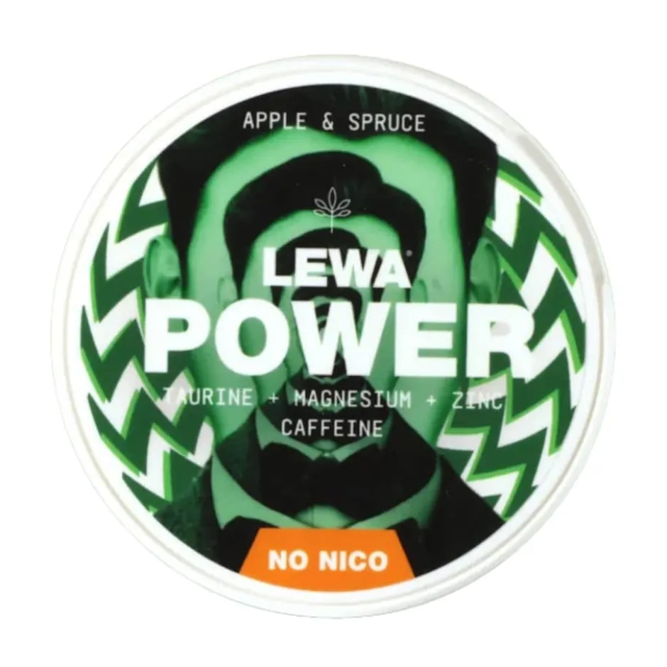 LEWA Power Apple & Spruce Nikotinfritt snus 10-pack