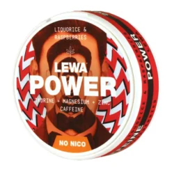 LEWA Power Liquorice & Raspberries Nikotinfritt snus 1 dosa