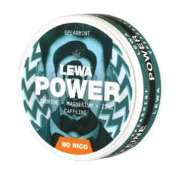 LEWA Power Spearmint Nikotinfritt snus 10-pack