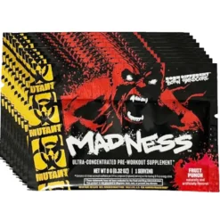 Mutant Madness PWO Fruit Punch 10x1 Servering