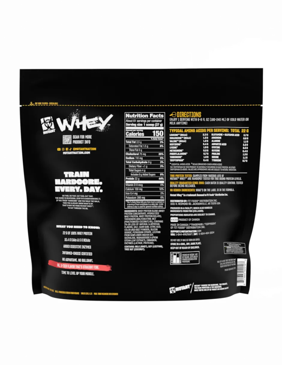 Mutant Whey Strawberry Cream 2,27kg