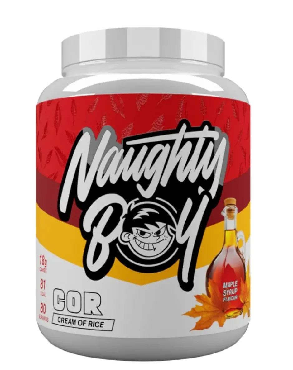 Naughty Boy Cream of Rice Maple Syrup 2kg