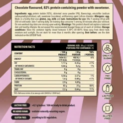 Näno Supps Egg White Protein Chocolate 750g