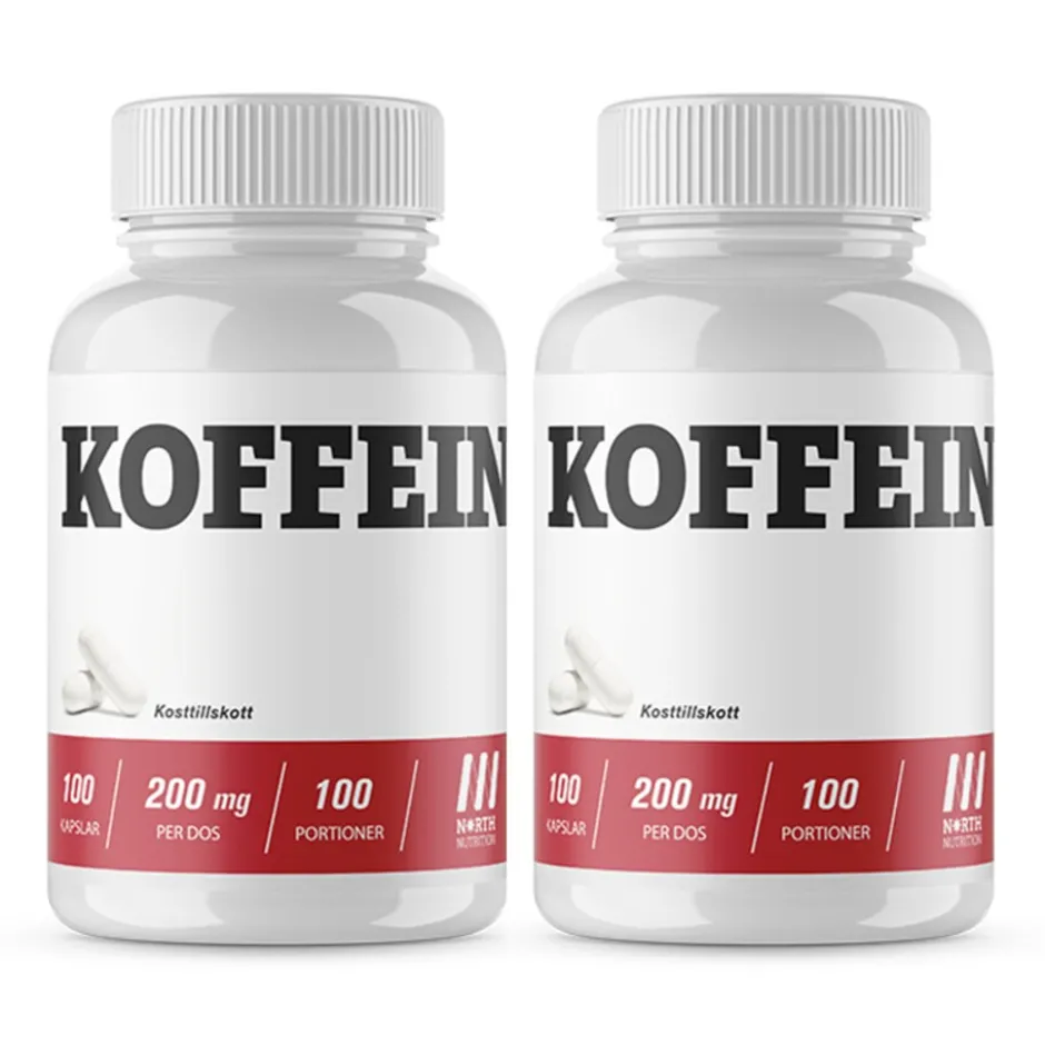 North Nutrition Koffein 2x100 Kapslar