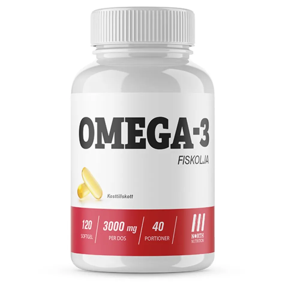 North Nutrition Omega-3 120 Kapslar