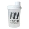 North Nutrition Shaker Transparent White 500ml