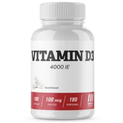 North Nutrition Vitamin D3 180 kapslar