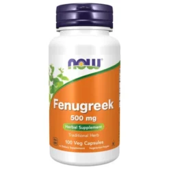 NOW Fenugreek 500mg 100 kapslar