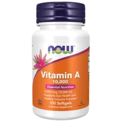 NOW Vitamin A 10000 IU 100 softgels