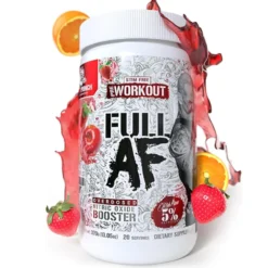 5% Nutrition FullAF Pre-Workout | Stim-Free Fruit Punch 370g