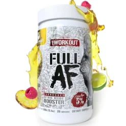 5% Nutrition FullAF Pre-Workout | Stim-Free Beach Blast 380g