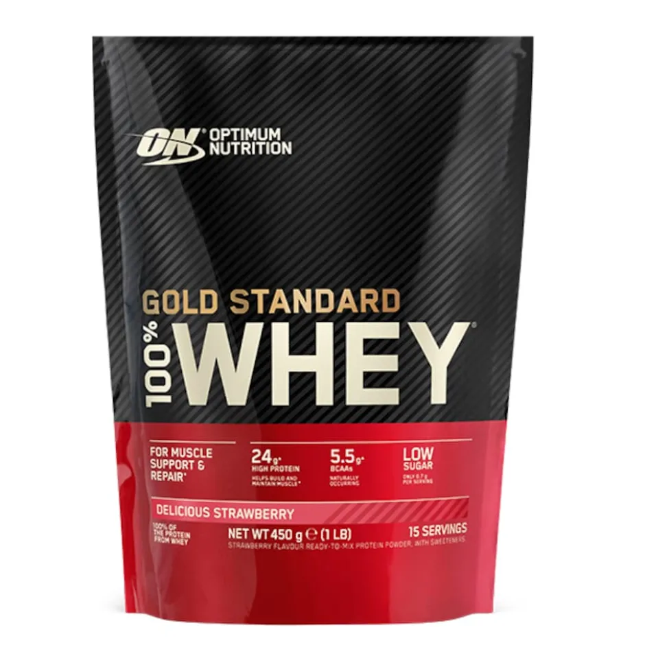 Optimum Nutrition Gold Standard 100% Whey Delicious Strawberry 450g