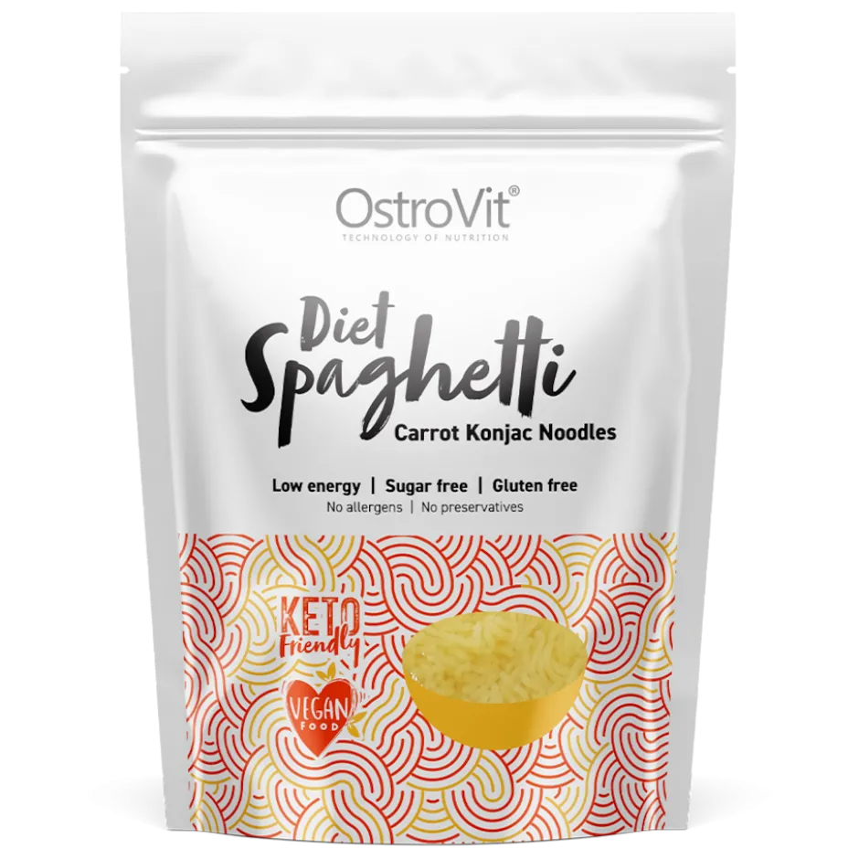 OstroVit Diet Spaghetti Carrot Konjac Noodles 250g