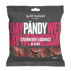 Pändy Candy Strawberry/Liquorice 50g