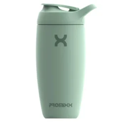 Promixx Double Wall Steel Shaker Bottle Seagrass Green 550ml