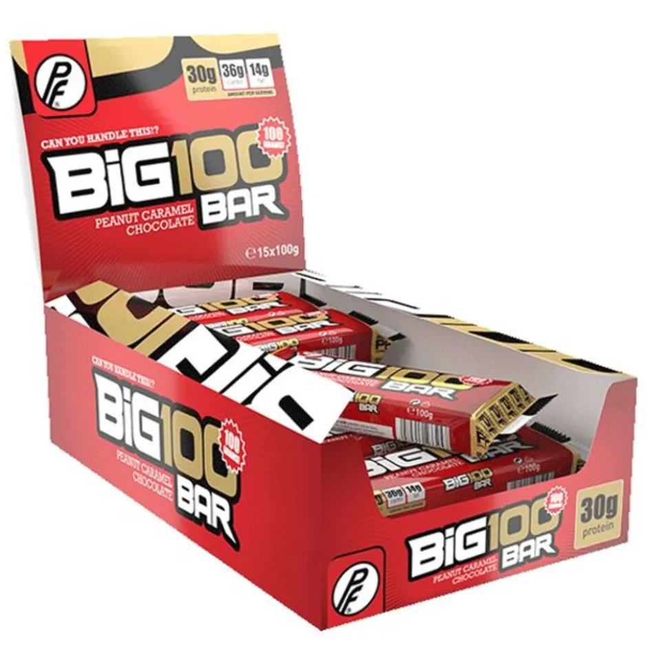 Proteinfabrikken Big 100 Bar Peanut Caramel Chocolate 15x100g