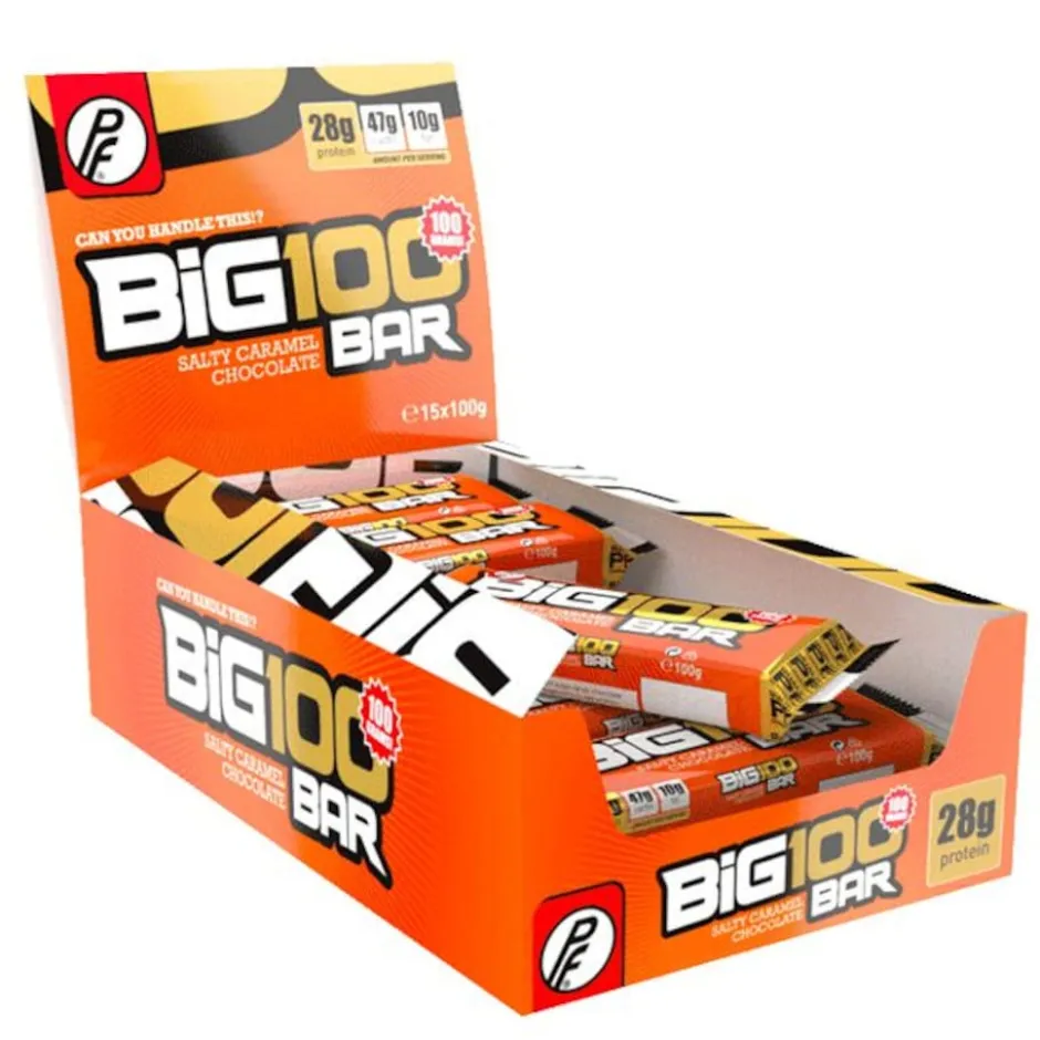 Proteinfabrikken Big 100 Bar Salty Caramel Chocolate 15x100g