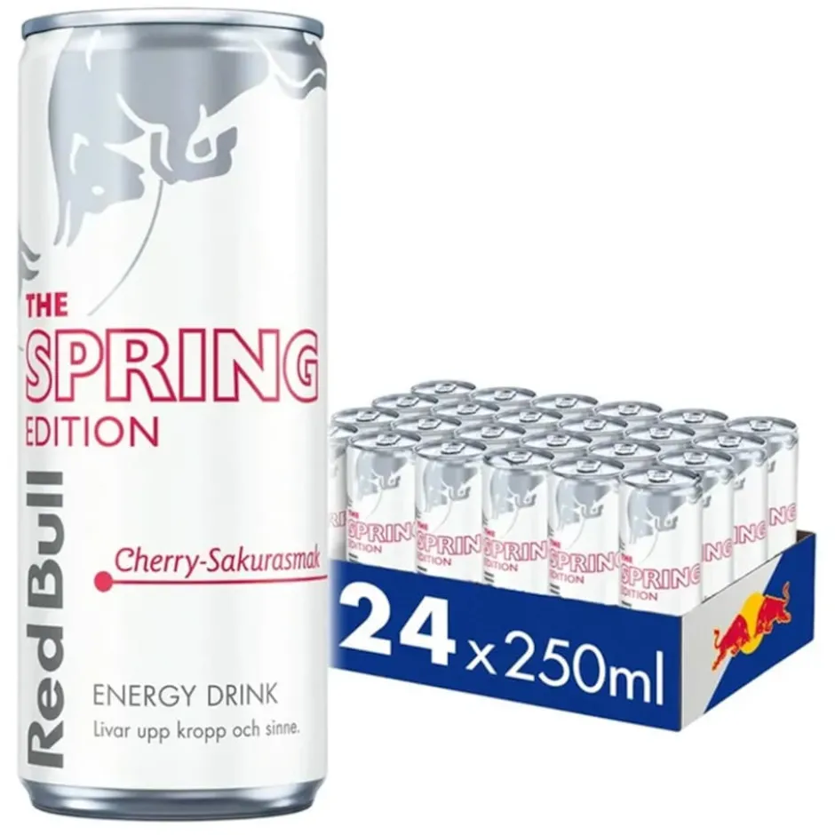 Red Bull Spring Edition Cherry Sakura 24x250ml