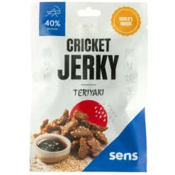 SENS Cricket Jerky Teriyaki 25g