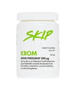 Skip Nutrition Krom 200mcg 100 tabletter