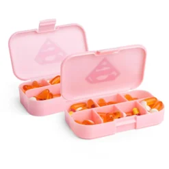 SmartShake Pill Box Organizer Supergirl
