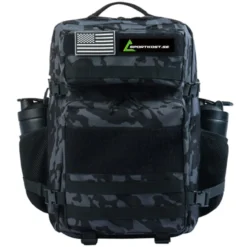 Sportkost Tactical Backpack Black Camo