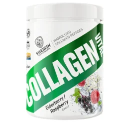 Swedish Supplements Collagen Vital Elderberry Raspberry 400g