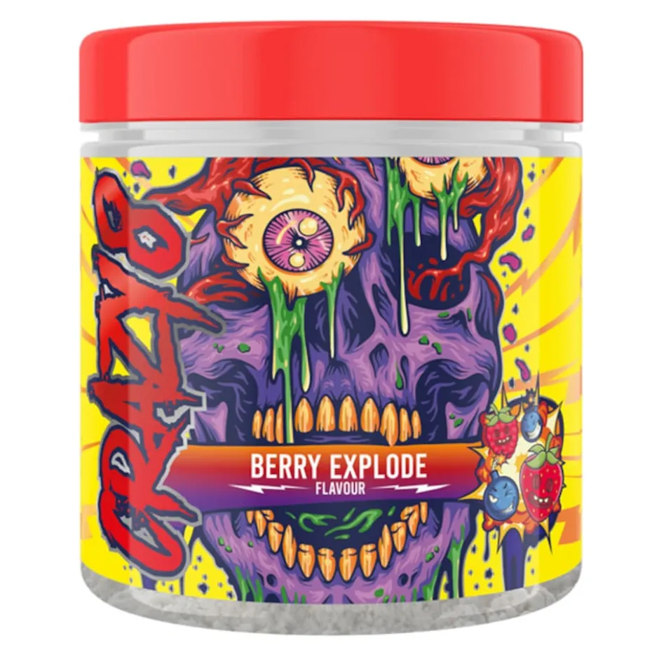 Swedish Supplements Crazy 8 PWO Berry Explode 325g