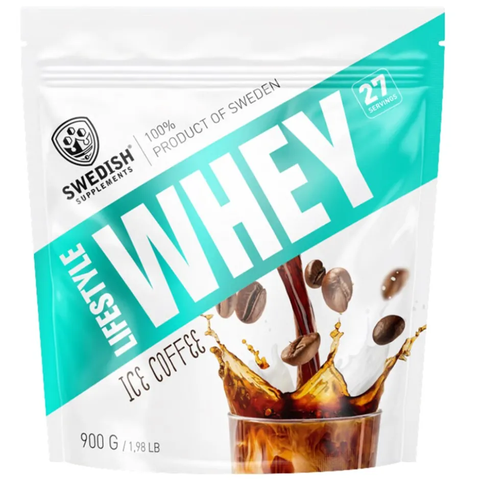 Swedish Supplements Lifestyle Whey Ice Coffee 900g