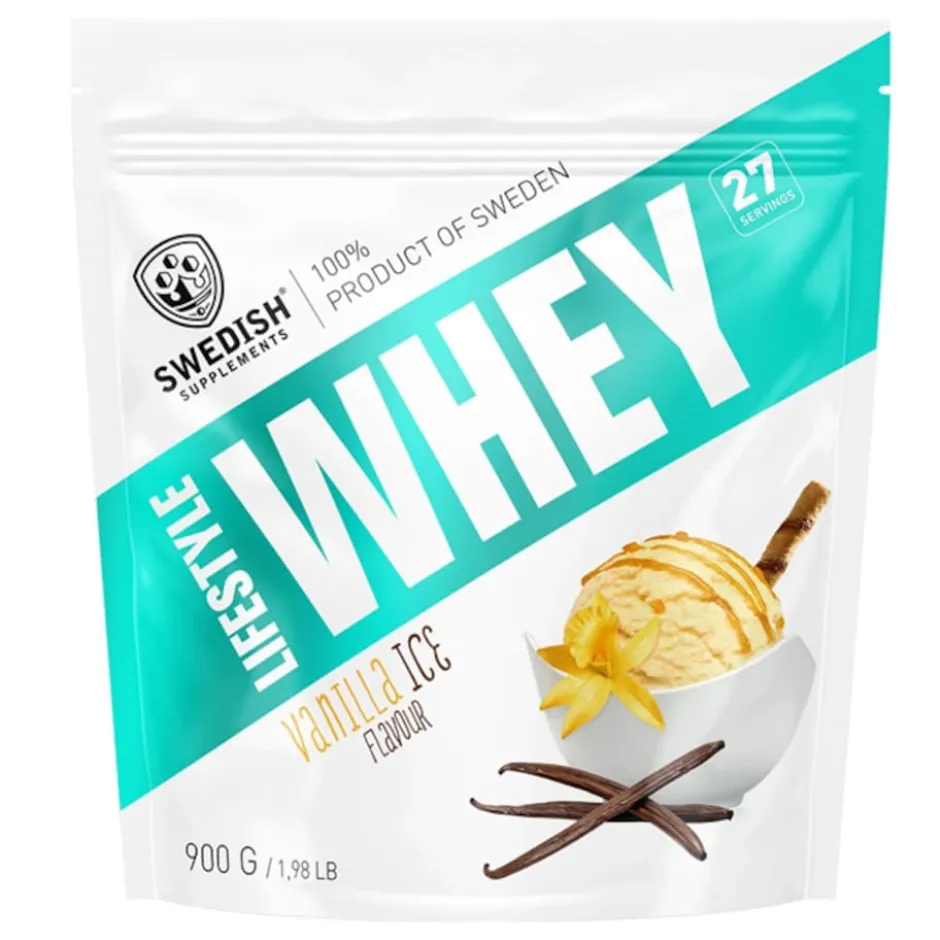 Swedish Supplements Lifestyle Whey Vanilla Ice 900g