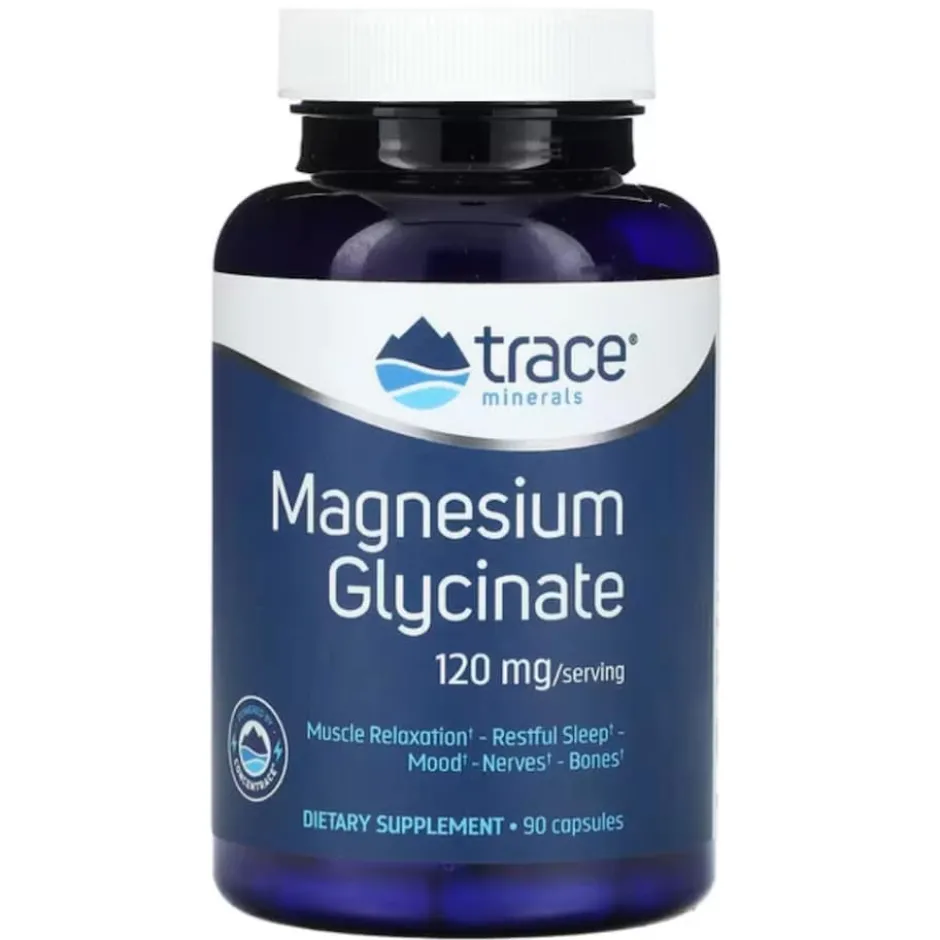 Trace Minerals Magnesium Glycinate 90 kapslar